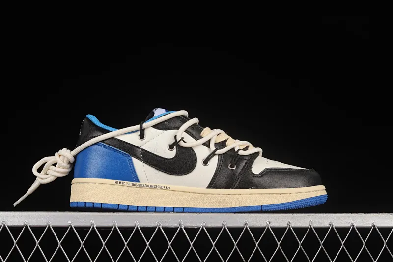 All categories Air Jordan Jordan series basketball shoes Air Jordan 1 Low Air Jordan 1 Low AJ1 Joe 1 customized version Vibe flavor deconstruction Sports culture basketball shoes DM7866-140